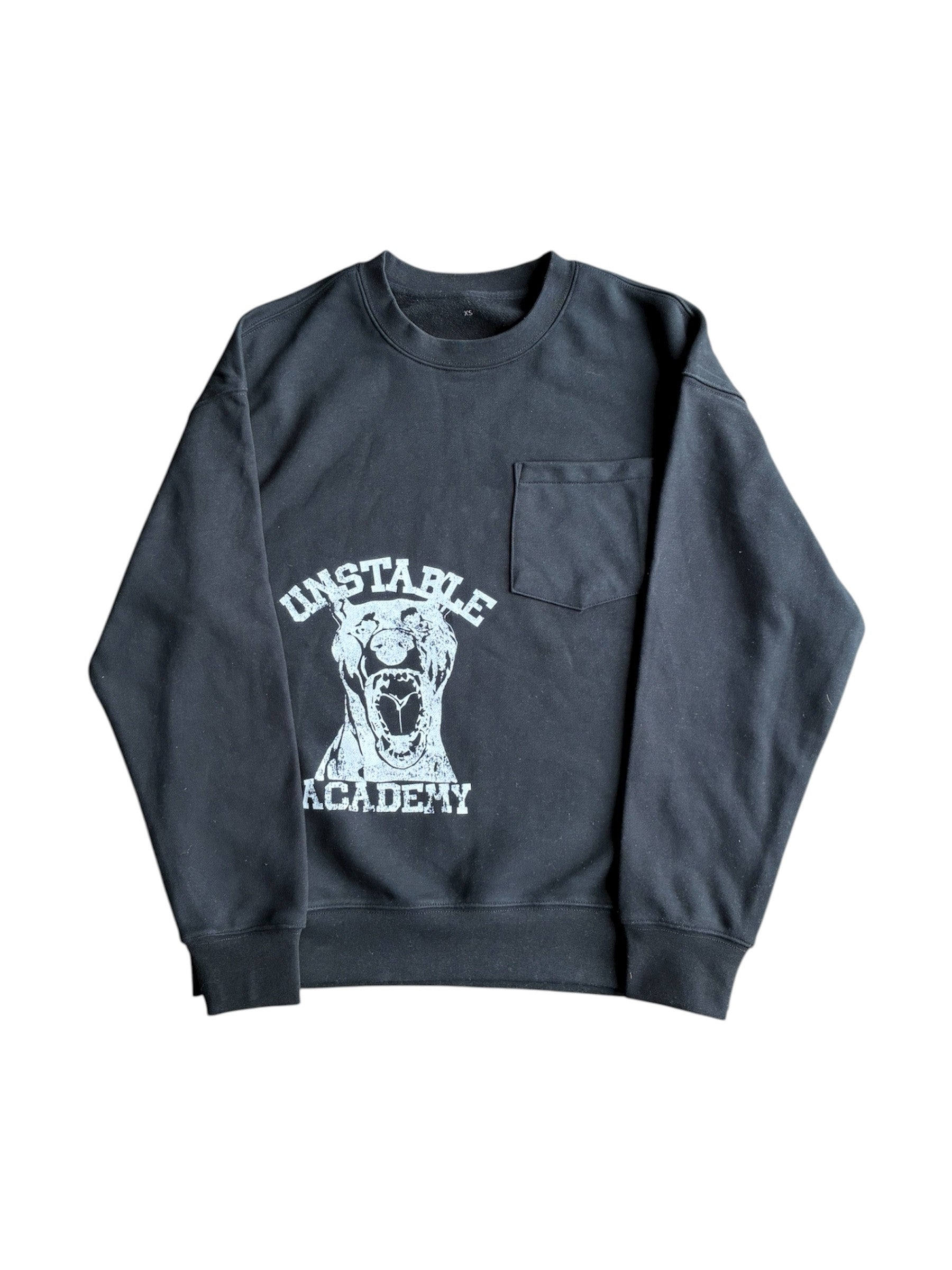 "academy" crewneck